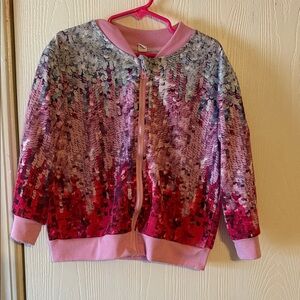 Colorful fake Sequin Jacket